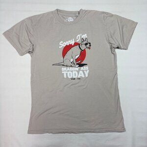 The Duck Co Vail Colorado Dog Graphic Sorry I'm Draggin' Ass Today T-Shirt Med